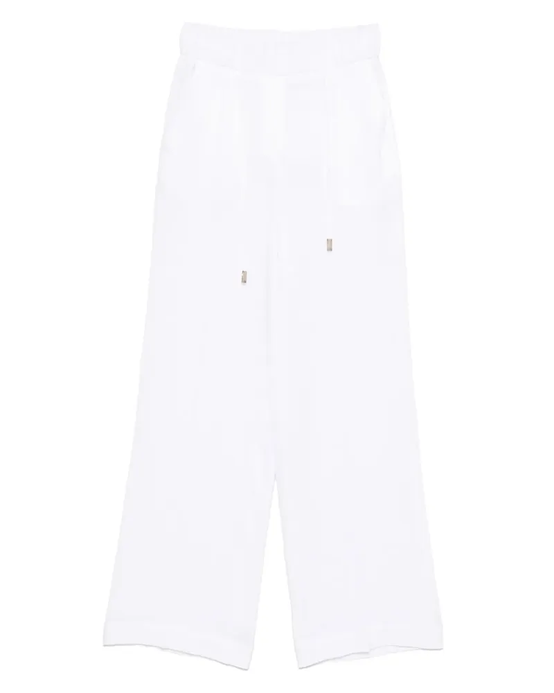 Peserico Hose aus Leinen - Weiß Weiß