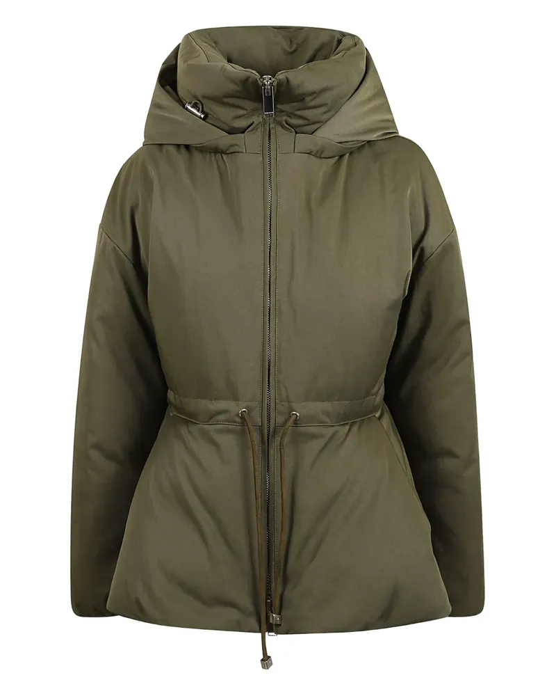 Alexander McQueen hooded jacket - Grün Grün