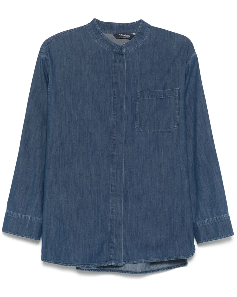 Max Mara Unito Jeanshemd - Blau Blau