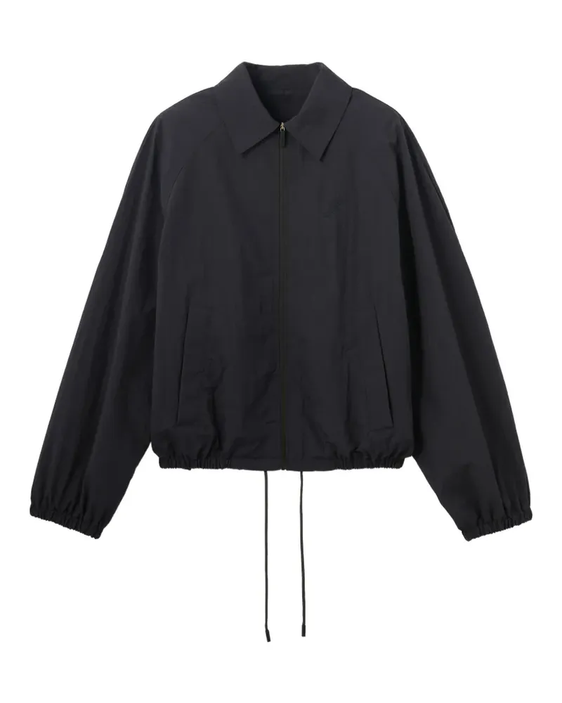 Jacquemus zip embroidered jacket - Blau Blau