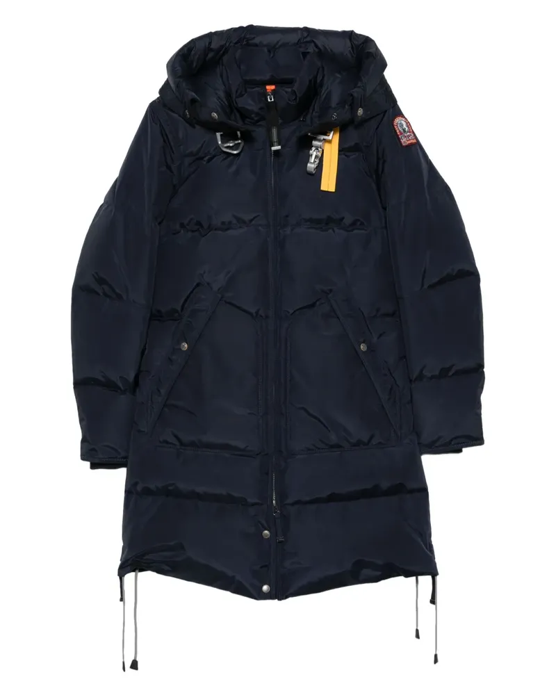 Parajumpers Gesteppter Long Bear Kapuzenmantel - Blau Blau
