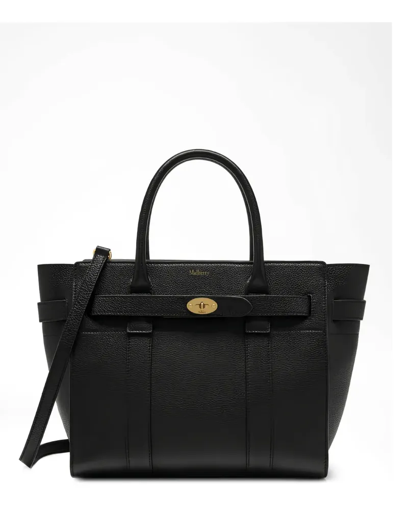 Mulberry Kleiner Bayswater Tote Bag - Schwarz Schwarz