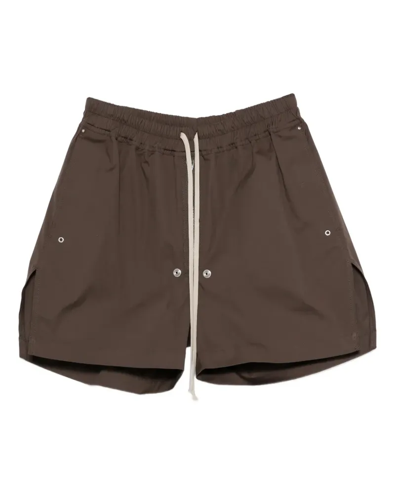 Rick Owens Bela Shorts mit Kordelzug - Braun Braun