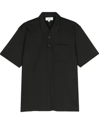 LARDINI Klassisches Poloshirt Schwarz