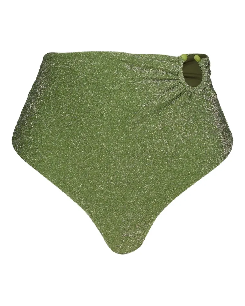 Johanna Ortiz Taita Bikinihöschen mit Ringdetail - Grün Grün