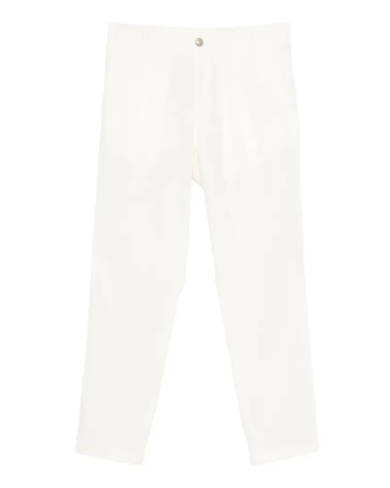 Herno button straight trousers - Nude Nude