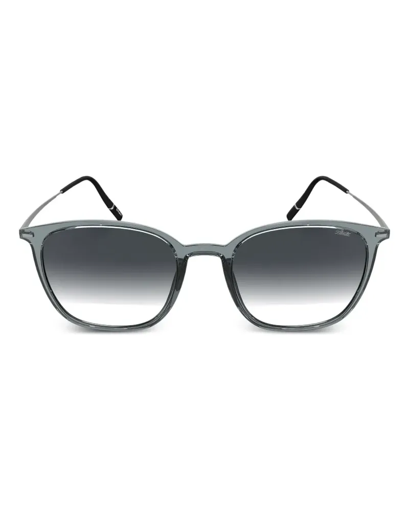 Silhouette Sequoia geometric-frame sunglasses - Grau Grau