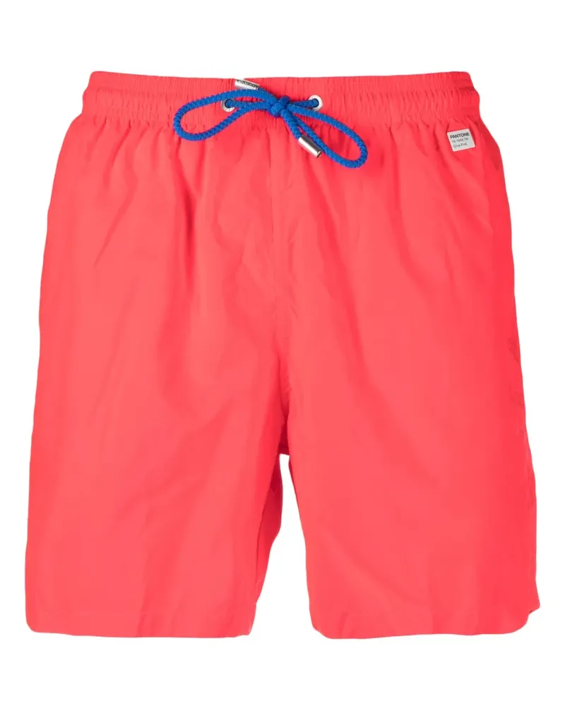 MC2 Saint Barth Badeshorts mit Kordelzug - Rot Rot