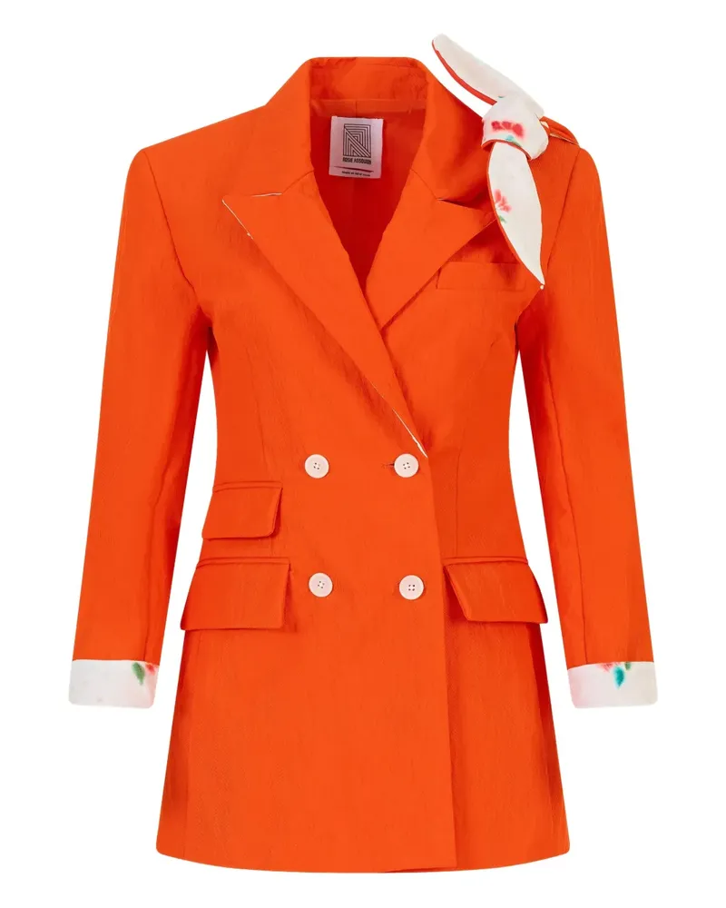 Rosie Assoulin Doppelreihiges Sakko - Orange Orange