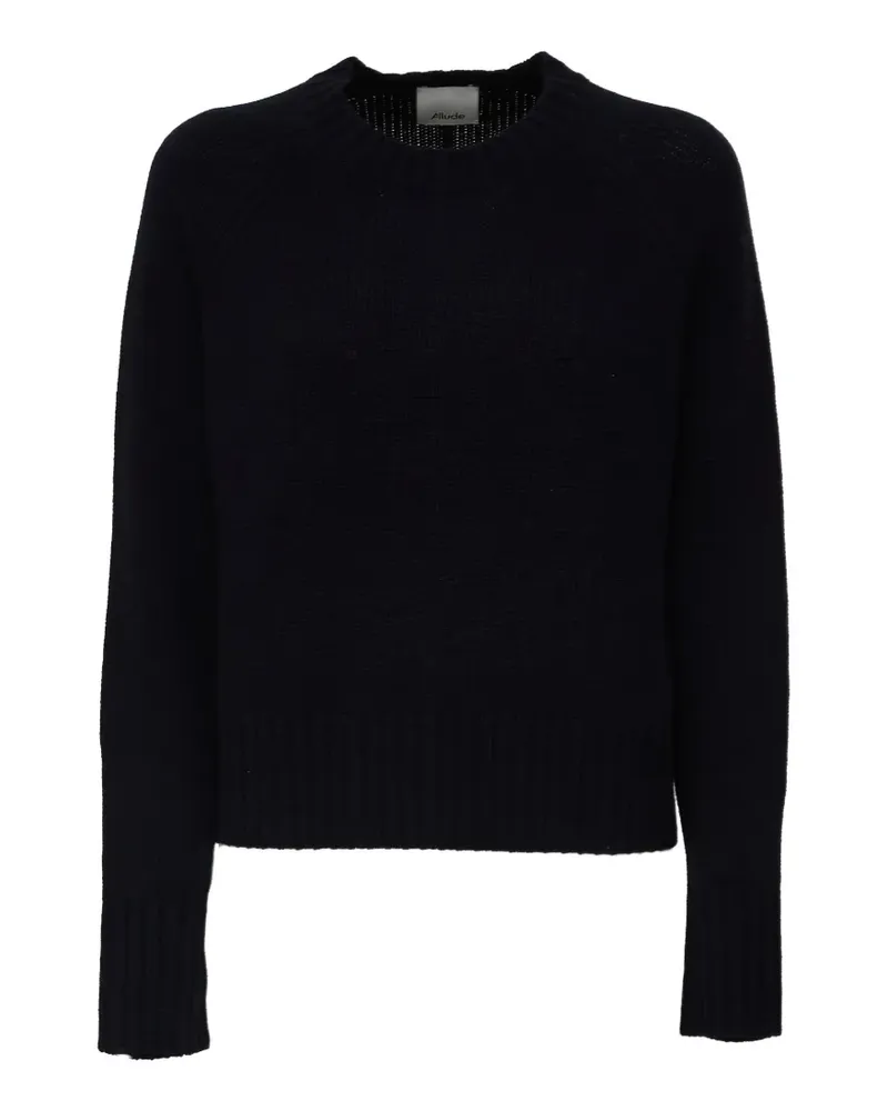 ALLUDE Pullover mit Raglanärmeln - Blau Blau
