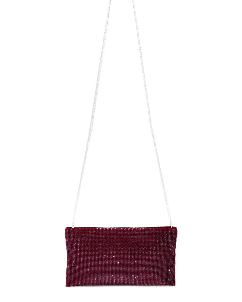 Benedetta Bruzziches Schultertasche mit Kristallen - Rot Rot