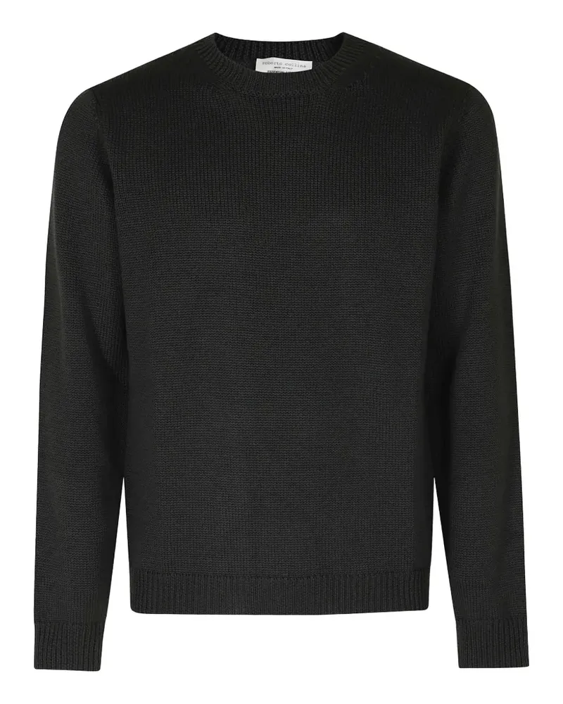 Roberto Collina Gerippter Pullover - Grün Grün