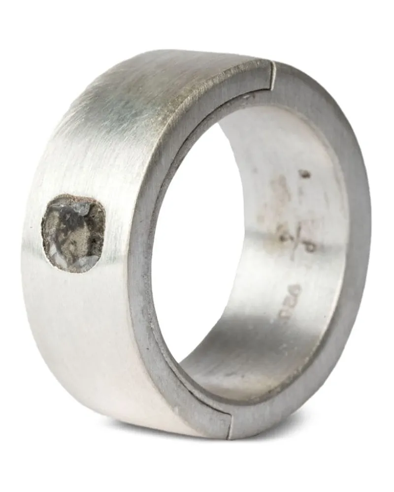 Parts Of Four Sistema Ring mit einem Diamantren - Silber Silber