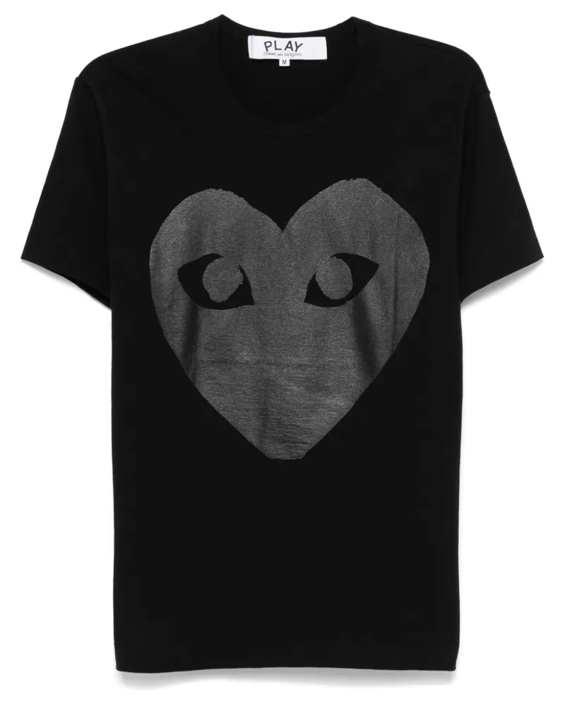 Comme des Garçons T-Shirt mit Print - Schwarz Schwarz