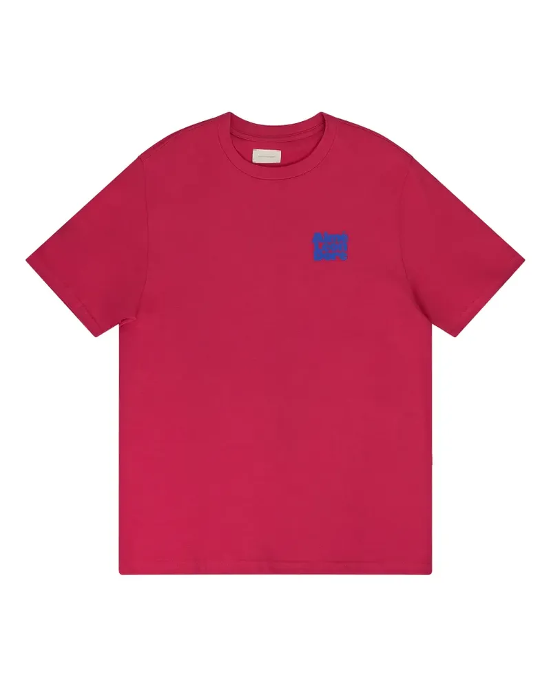 Aimé Leon Dore T-Shirt mit Logo-Print - Rot Rot