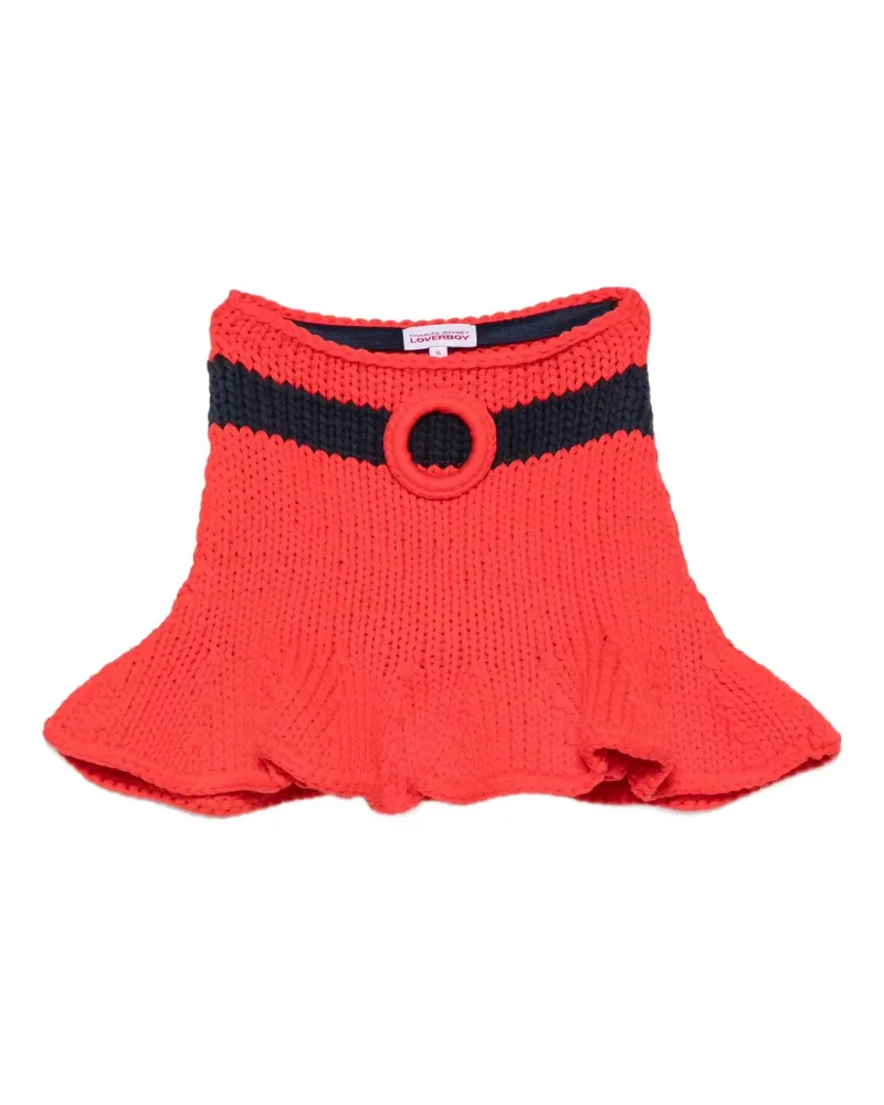 Charles Jeffrey Loverboy Dolly mini skirt - Rot Rot