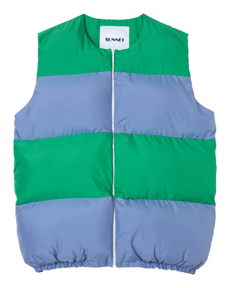 SUNNEI puffy gilet - Grün Grün