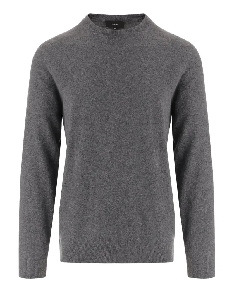 Vince Kaschmirpullover mit Rundhalsausschnitt - Grau Grau