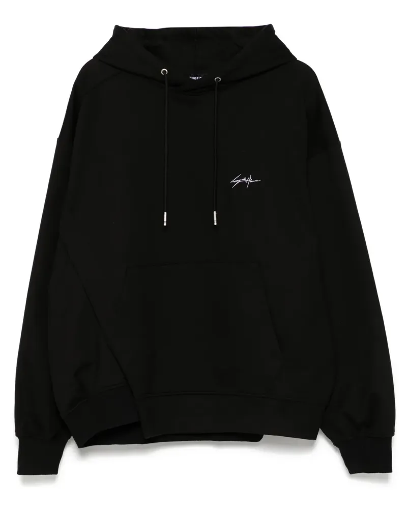 SONGZIO Asymmetrischer Autograph Hoodie - Schwarz Schwarz