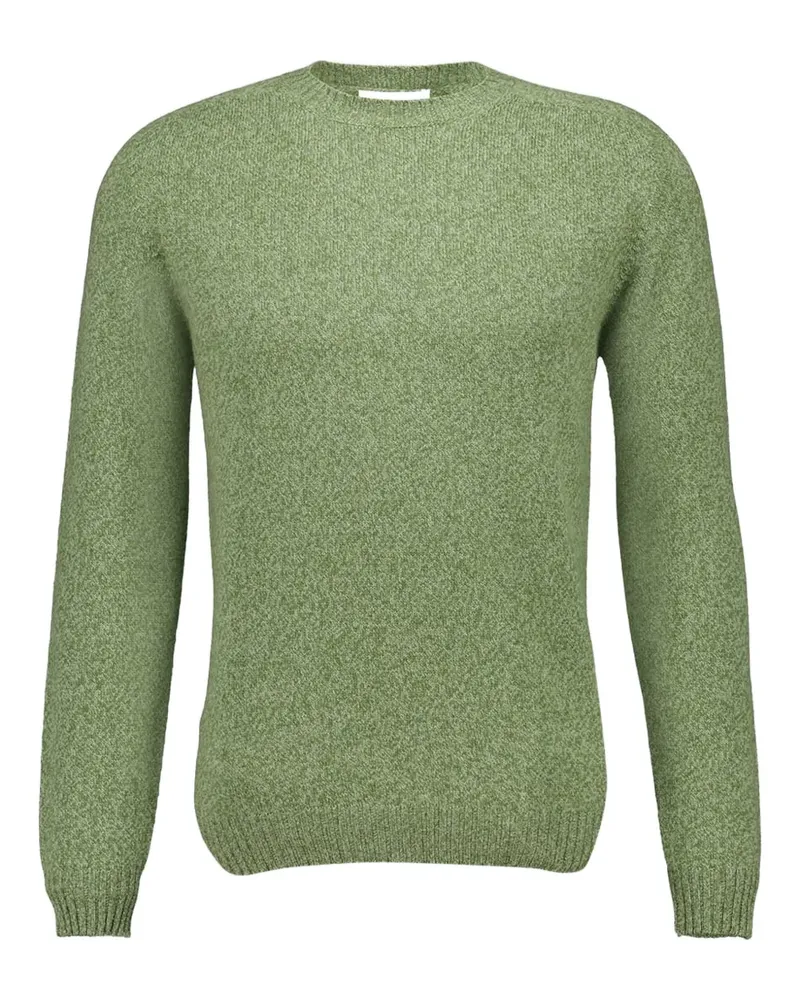 Boglioli Melierter Pullover - Grün Grün