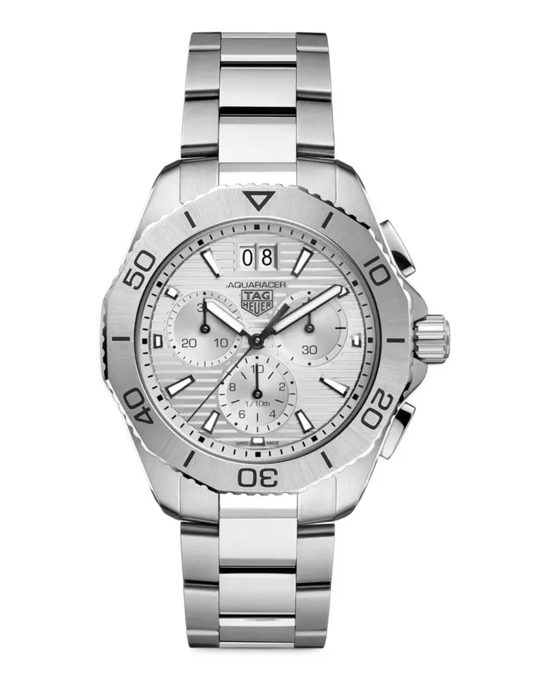 TAG Heuer Aquaracer Armbanduhr 40mm - Silber Silber