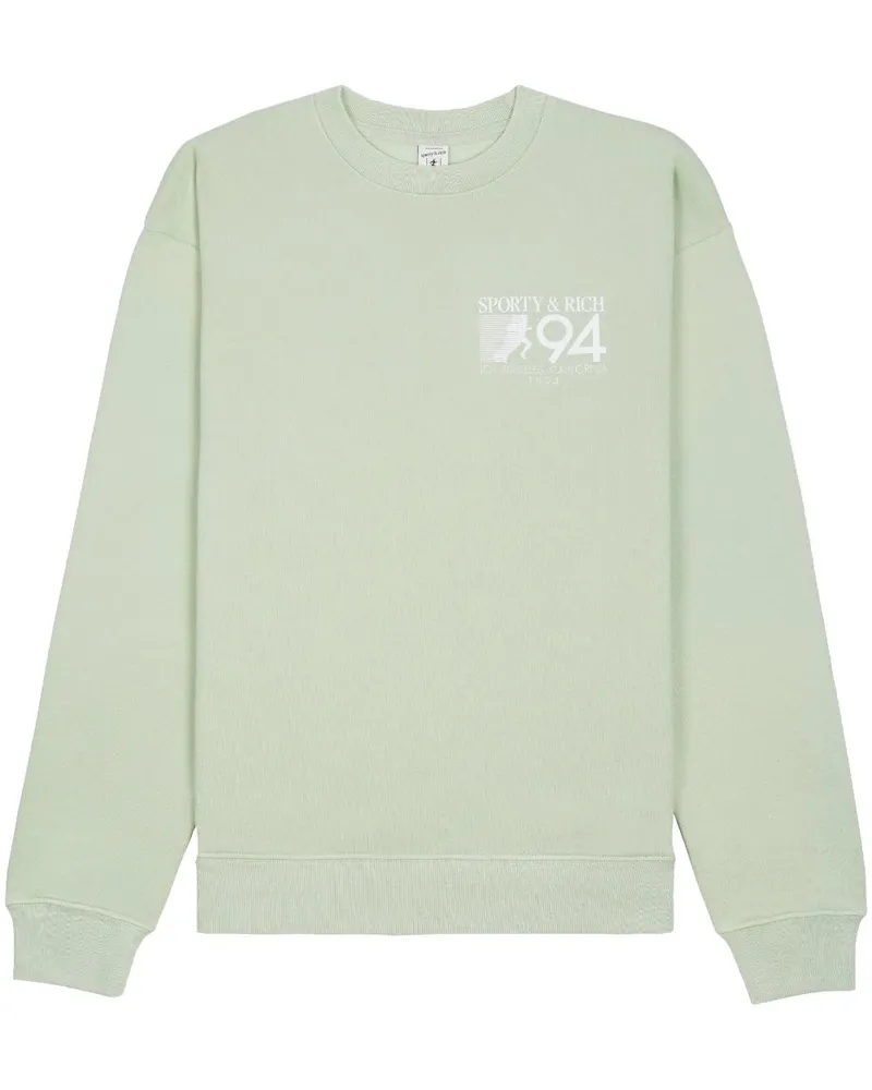 SPORTY & RICH 94 California Sweatshirt - Grün Grün