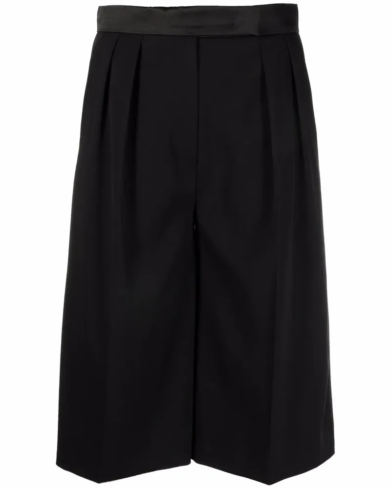 Max Mara Klassische Bermudas - Schwarz Schwarz