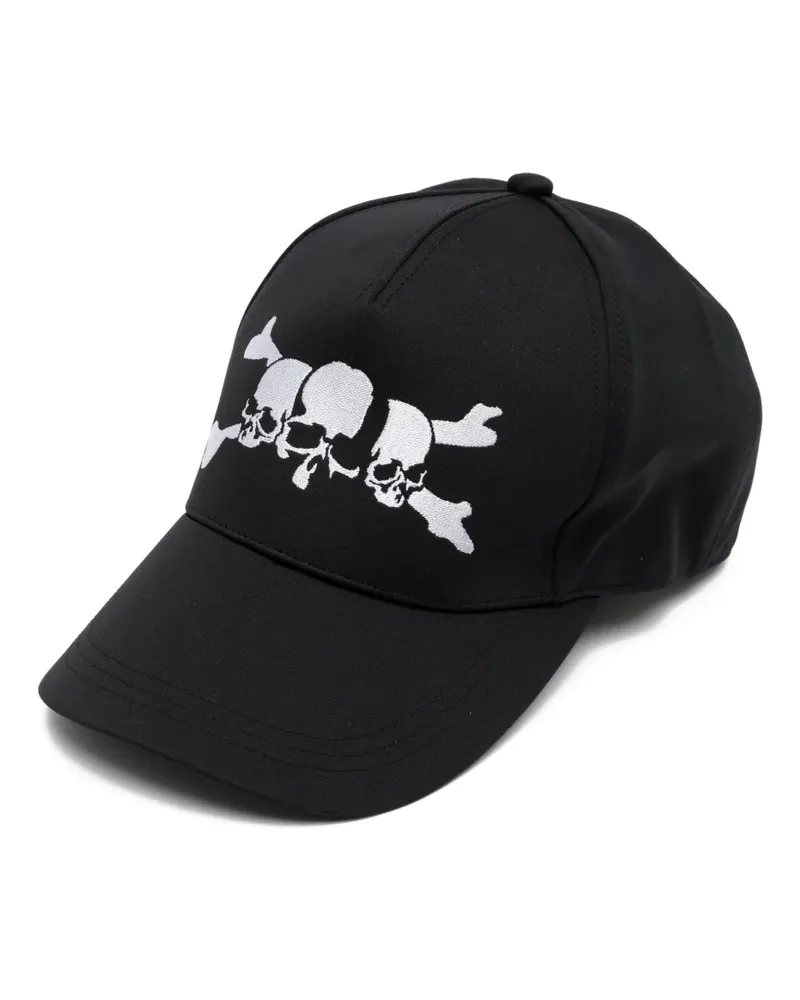 Mastermind Japan Baseballkappe mit Logo-Stickerei - Schwarz Schwarz
