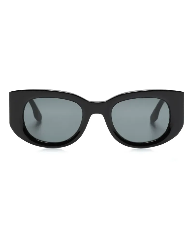 Victoria Beckham Sonnenbrille im Butterfly-Design - Schwarz Schwarz