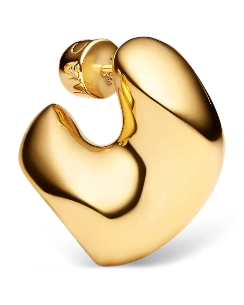 Maria Black Mittelgroßer Saddle Ohrring - Gold Gold
