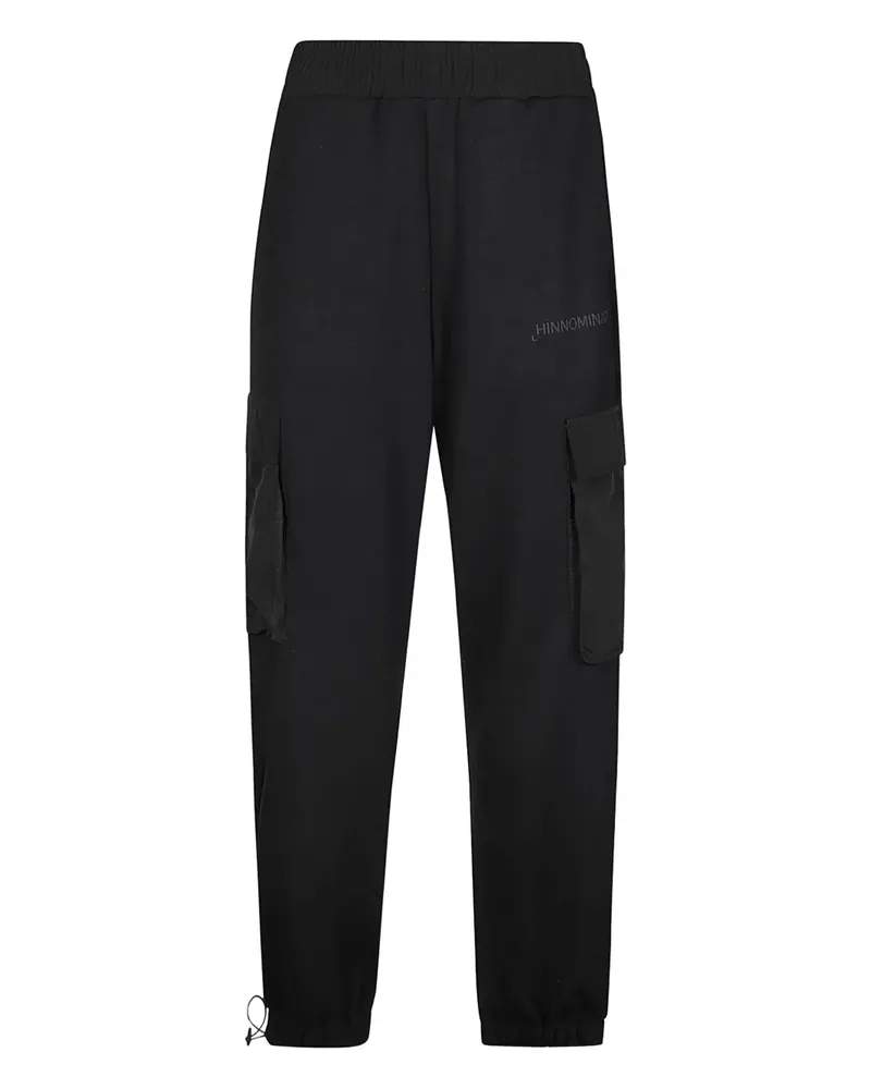 HINNOMINATE cargo-pocket trousers - Schwarz Schwarz