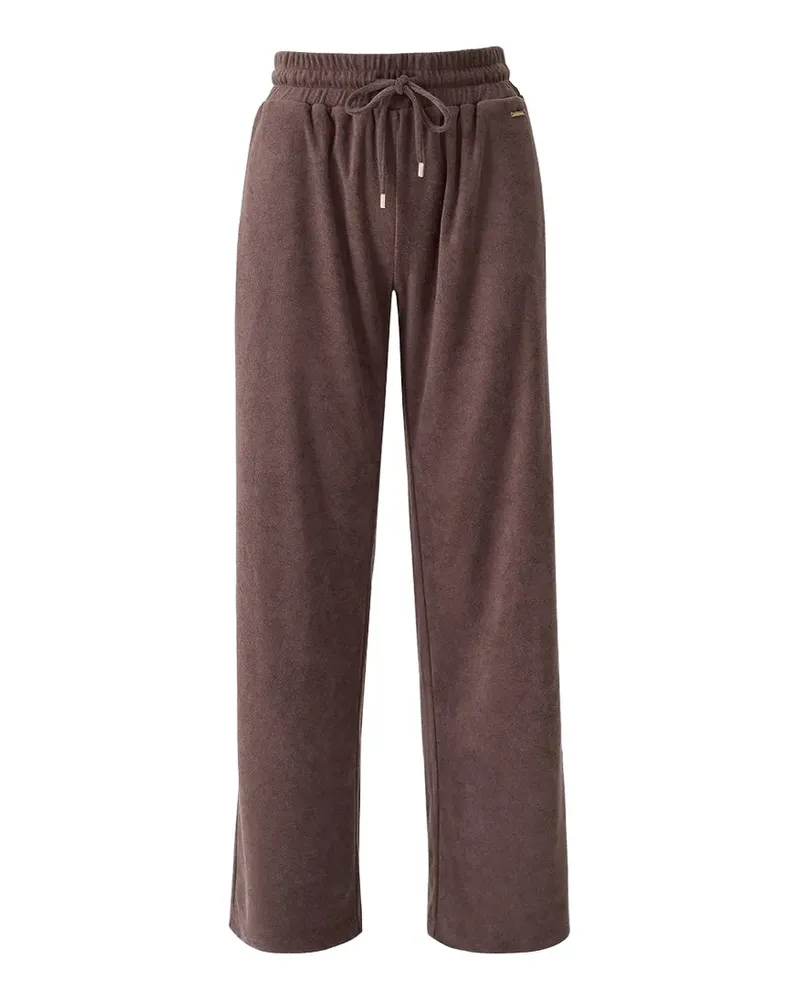 Melissa Odabash Betty drawstring track pants - Braun Braun