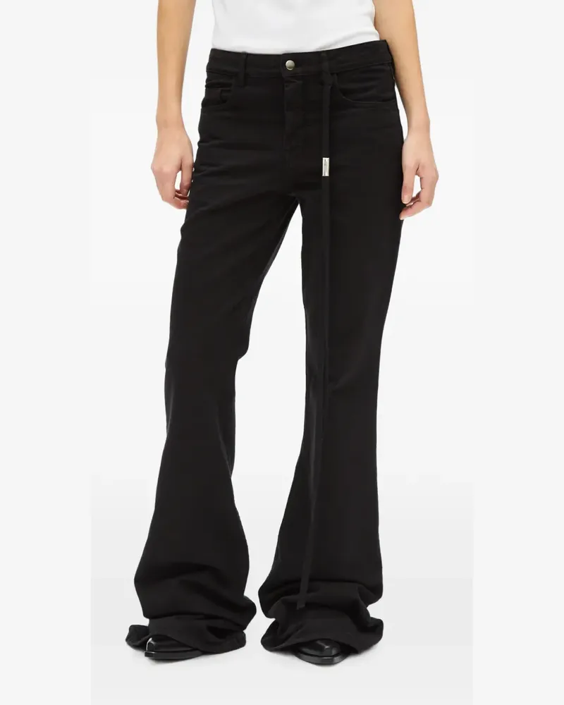 Ann Demeulemeester Toos slim-fit jeans - Schwarz Schwarz