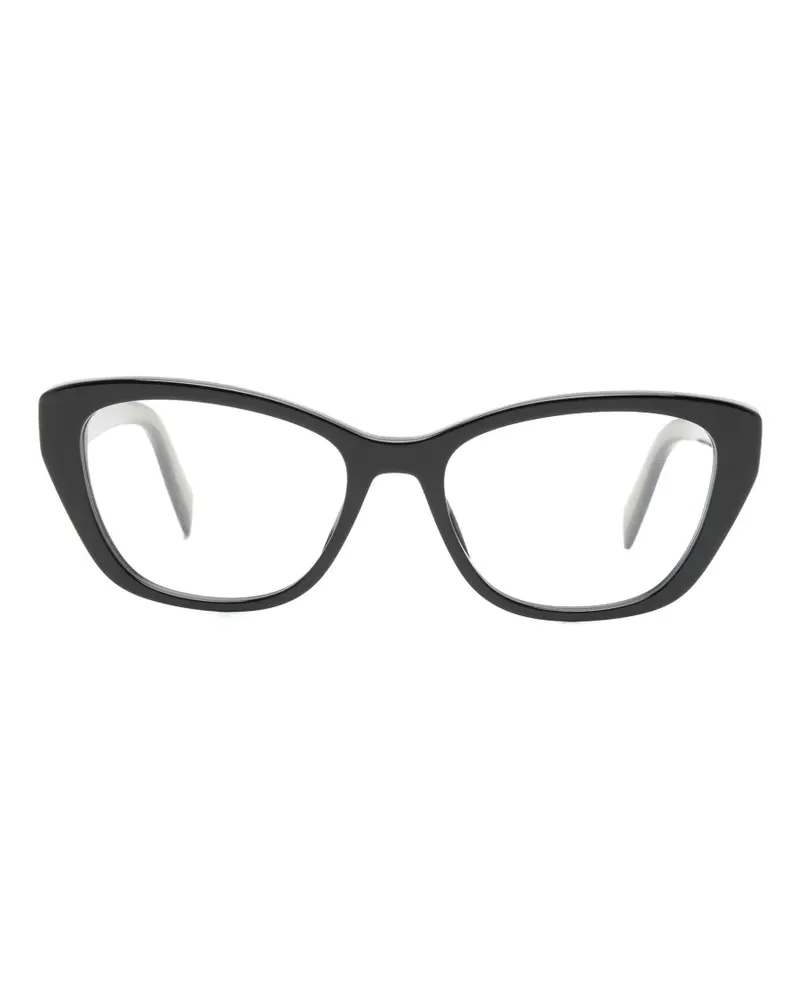 Prada Cat-Eye-Brille - Schwarz Schwarz