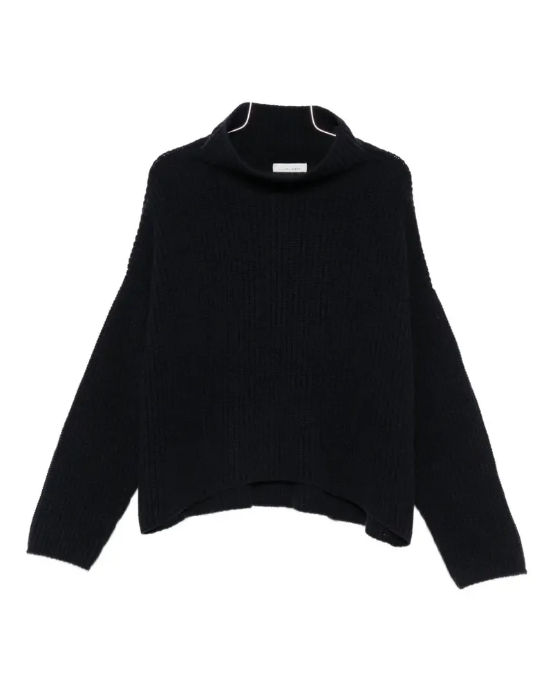 Liviana Conti ribbed-knit high-neck sweater - Blau Blau