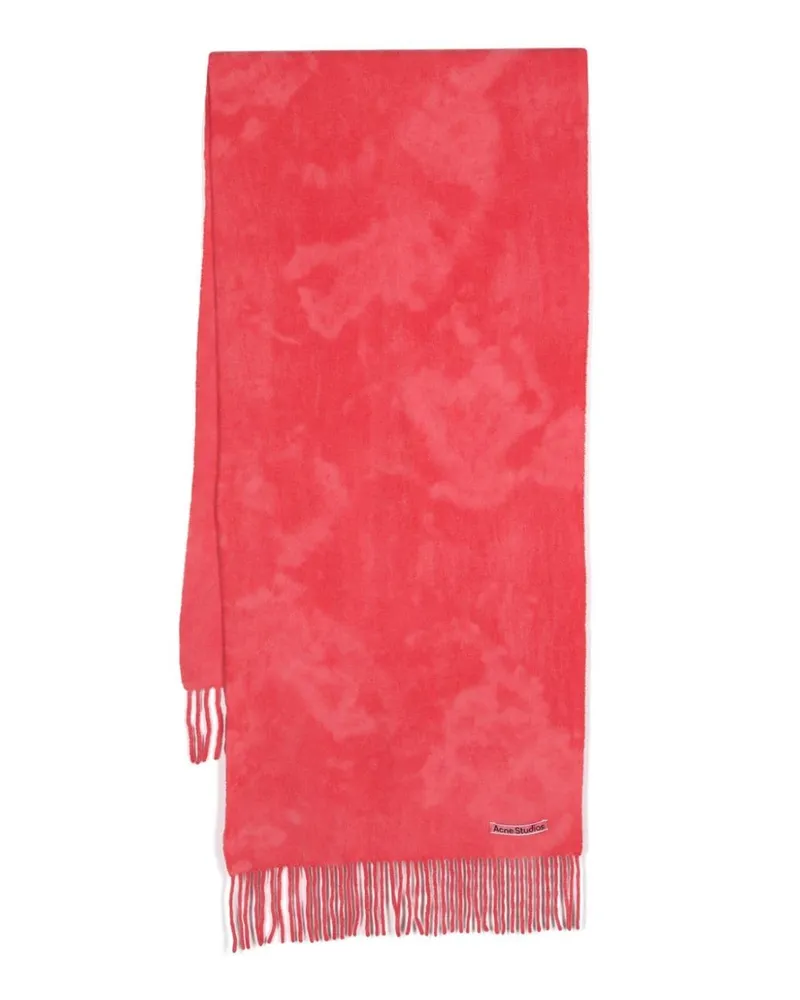 Acne Studios Schal mit Logo-Applikation - Rosa Rosa