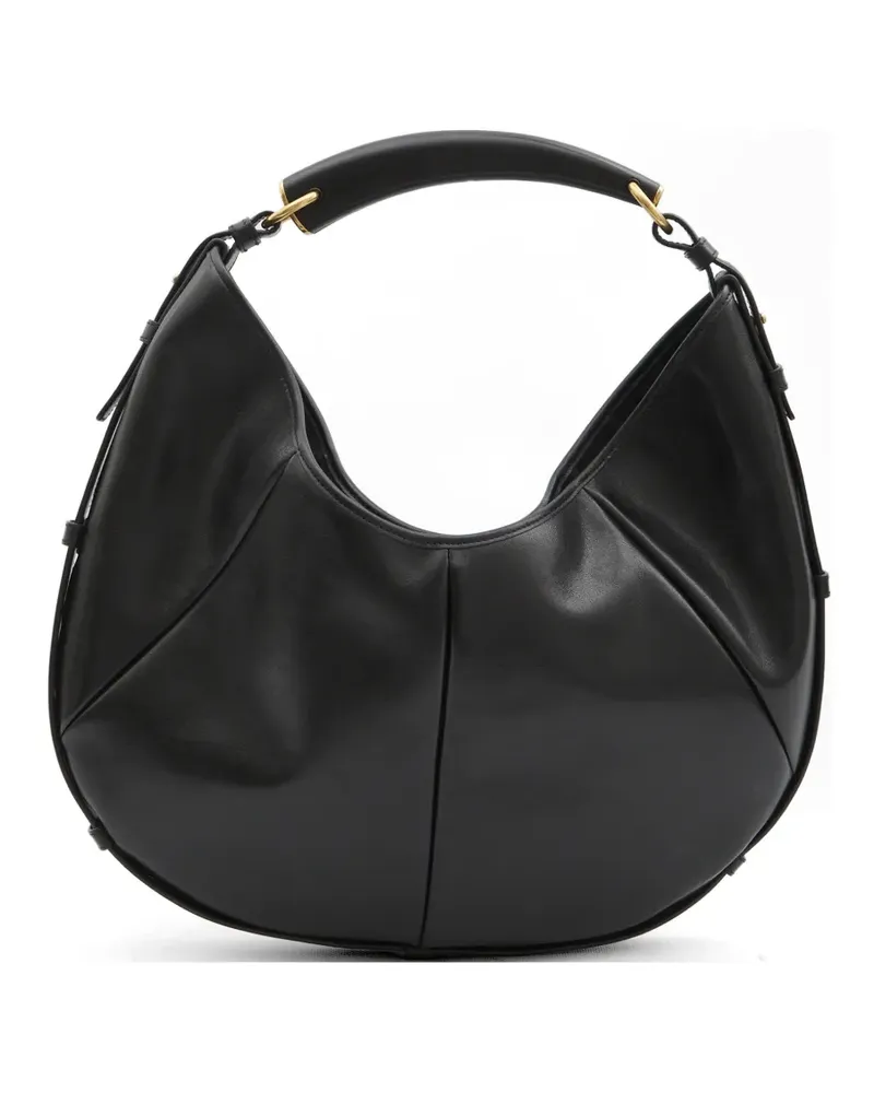 Saint Laurent Mittelgroße Mombasa Schultertasche - Schwarz Schwarz