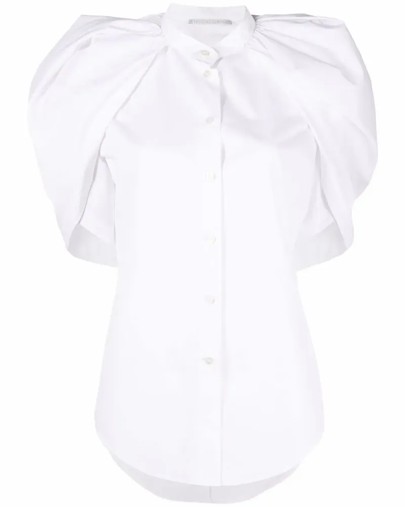 Stella McCartney Hemd mit Puffärmeln - Weiß Weiß