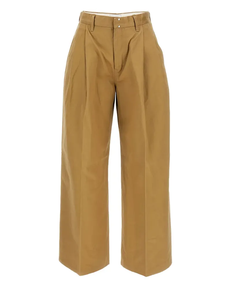 TANAKA Hose mit Falten - Nude Nude