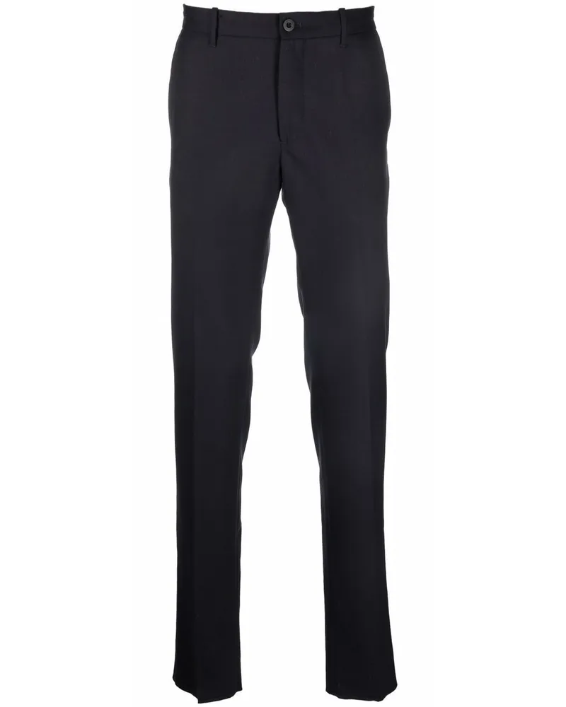 Incotex Schmale Cropped-Hose - Blau Blau