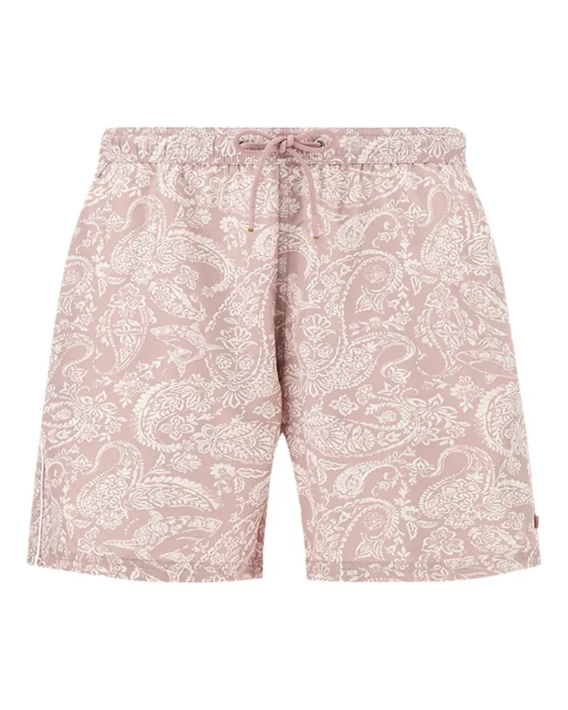 Paul & Shark shark paisley print swim shorts - Rosa Rosa