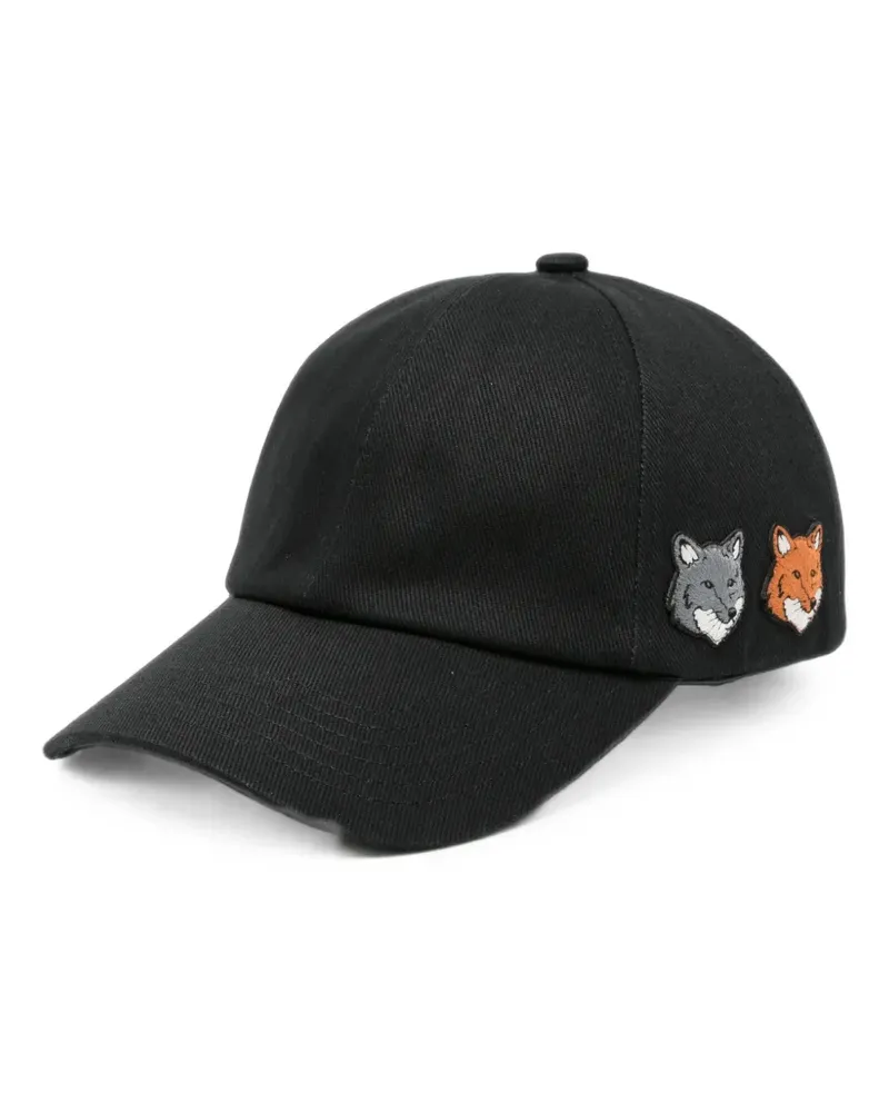 Kitsuné cotton baseball cap - Grau Grau