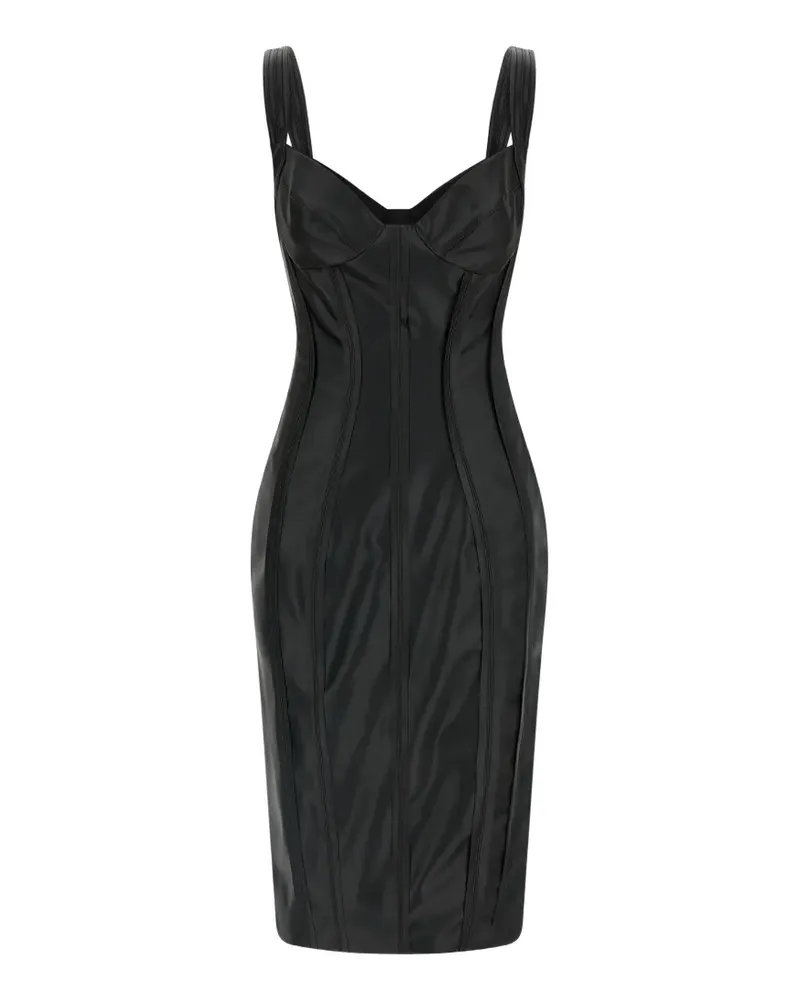 Elisabetta Franchi sleeveless midi dress - Schwarz Schwarz