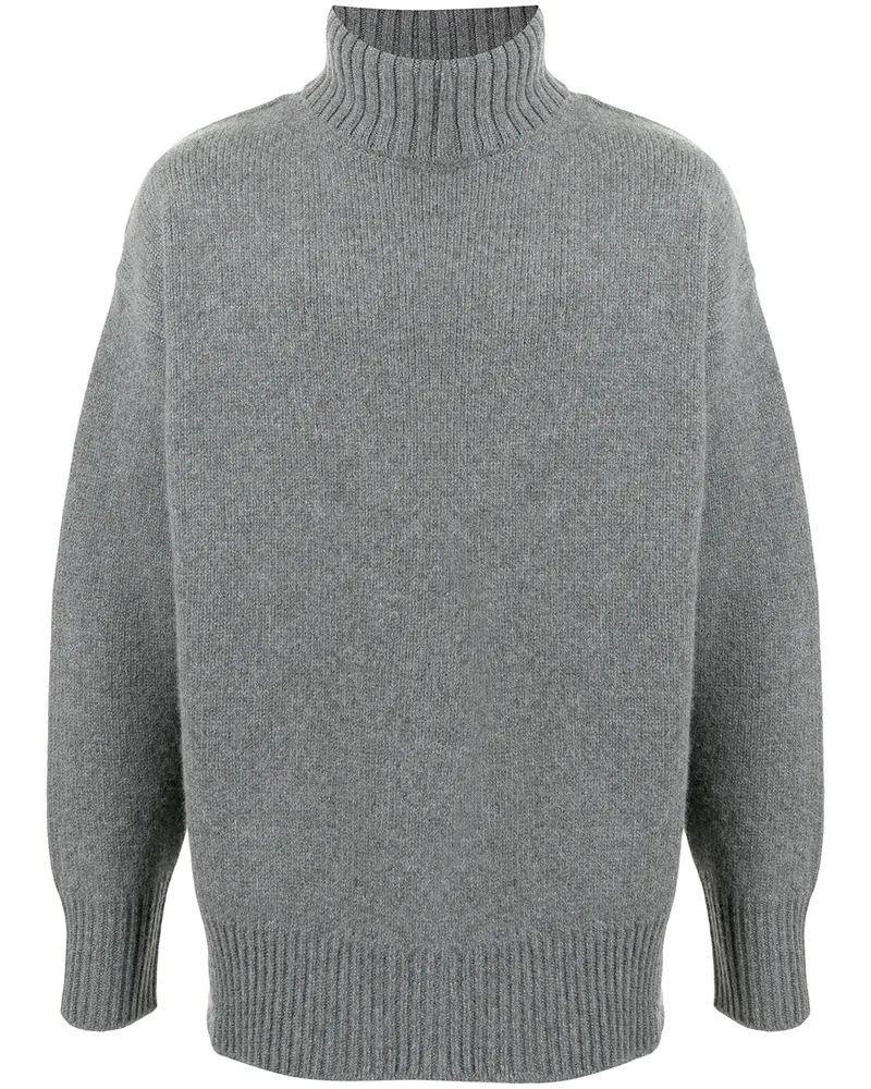 extreme cashmere Pullover mit Rollkragen - Grau Grau
