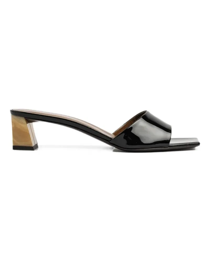 Giuseppe Zanotti patent-leather sandals - Schwarz Schwarz