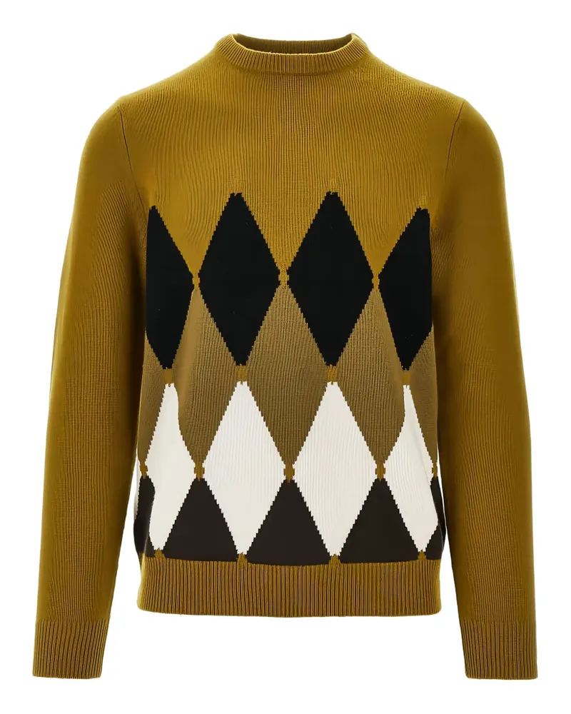 Ballantyne argyle sweater - Braun Braun