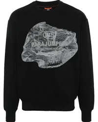 Parajumpers Corones Sweatshirt mit Logo-Print Schwarz