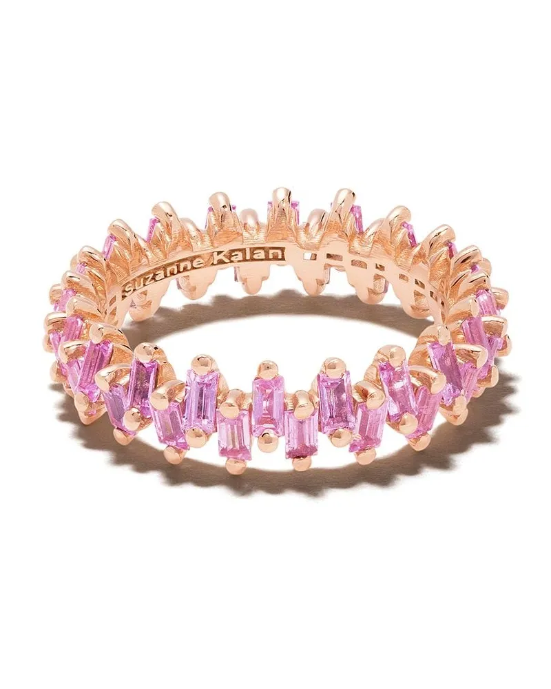 Suzanne Kalan 18kt Rotgoldring mit Saphiren Rosa