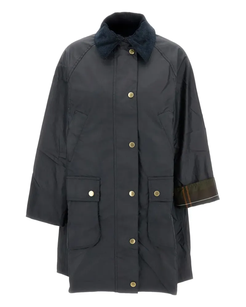 Barbour Bednell Mantel mit Reißverschluss - Blau Blau