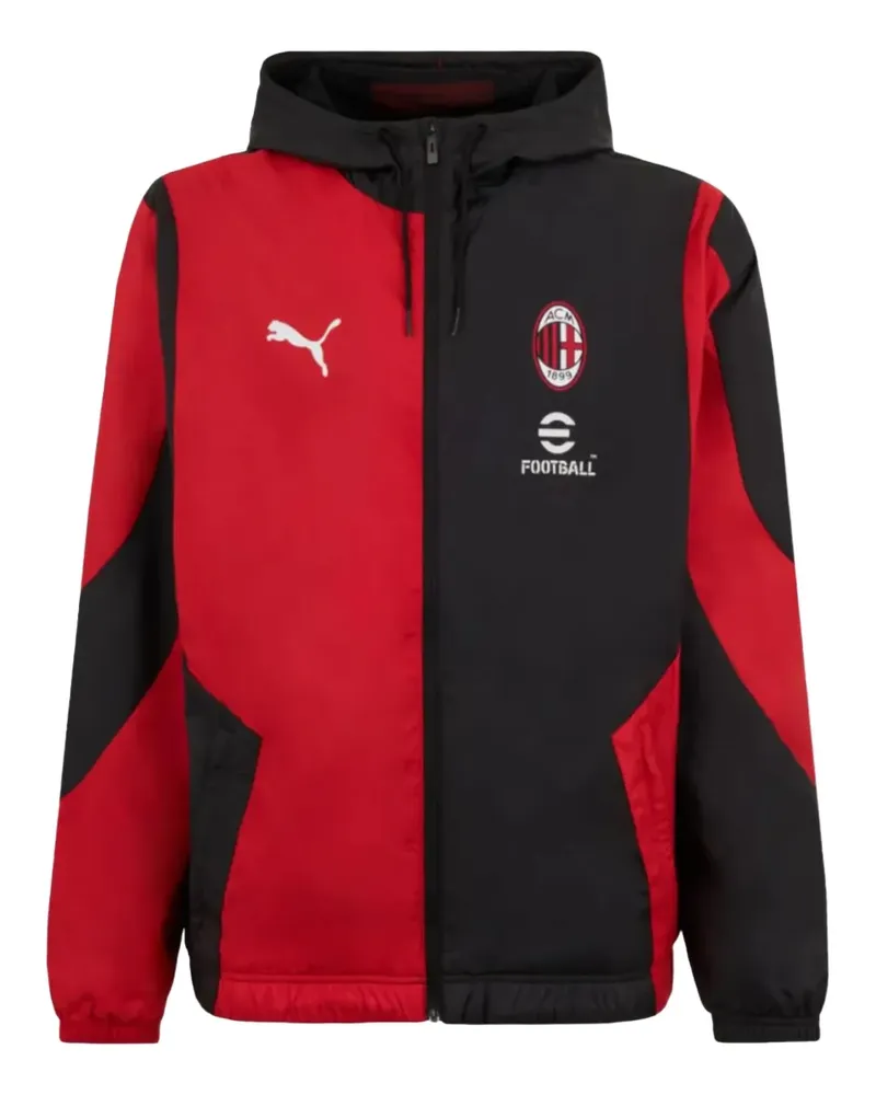 Puma AC Milan Jacke im Prematch-Look - Schwarz Schwarz
